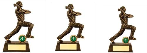 Cricket Bowler Action Resin Trophy Awards RFA2216 Series